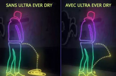 ultra-ever-dry-renvoi-urine
