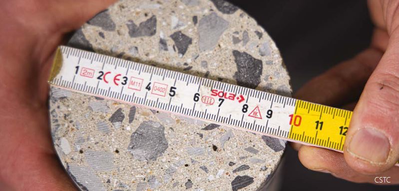CSTC-mesure-diametre-carotte-beton